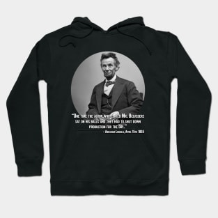 Abraham Lincoln Honors The Memory of Mr. Belvedere Hoodie